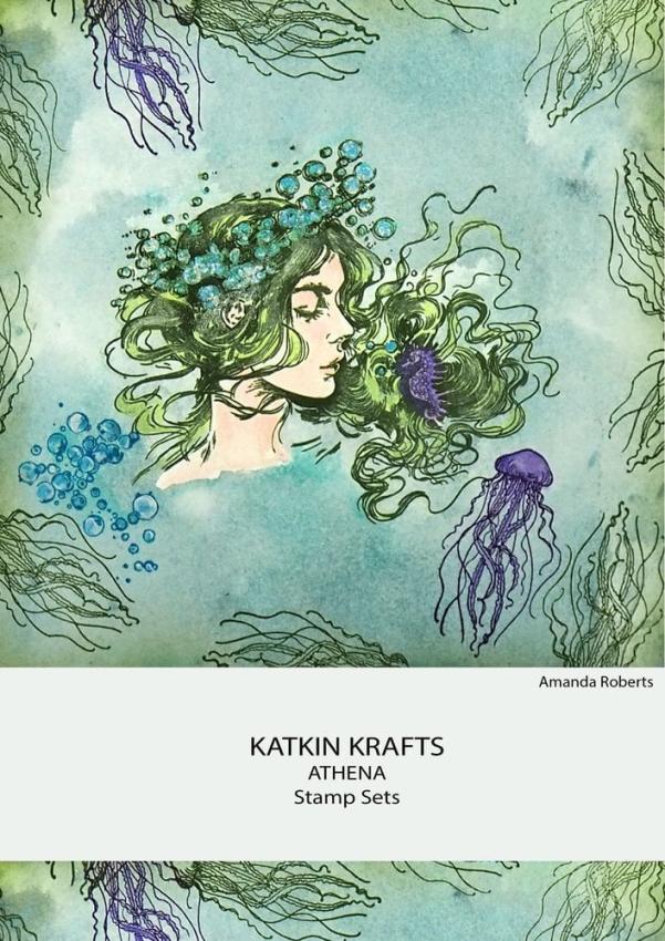 Katkin Krafts - Stempelset "Athena" Clear Stamps