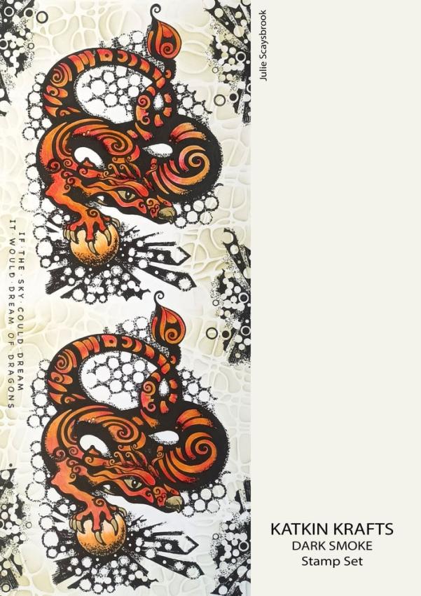 Katkin Krafts - Stempelset "Dark Smoke" Clear Stamps