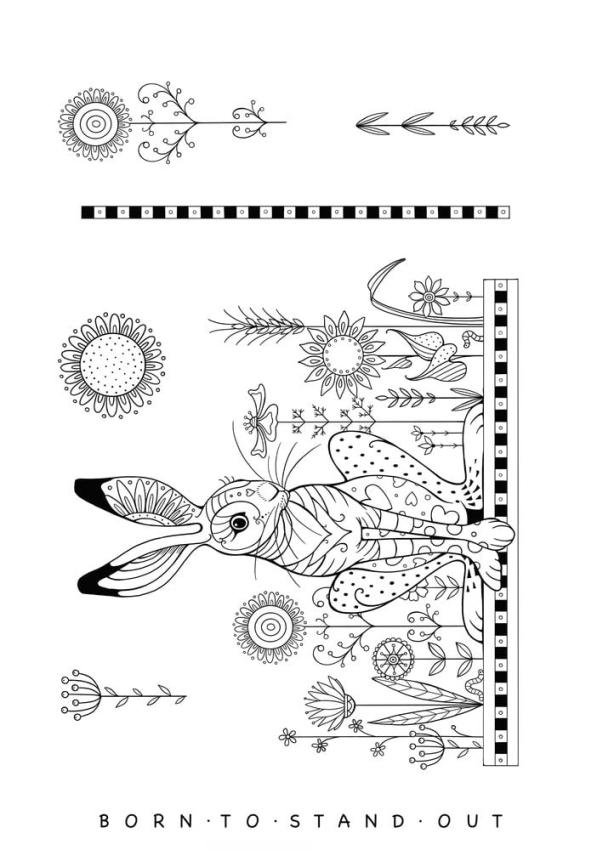 Katkin Krafts - Stempelset "Hilda" Clear Stamps