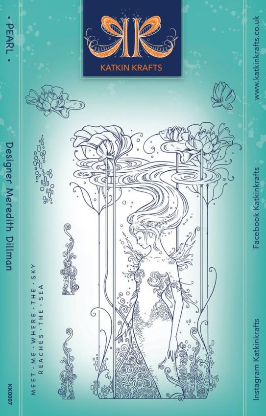 Katkin Krafts - Stempelset "Pearl" Clear Stamps