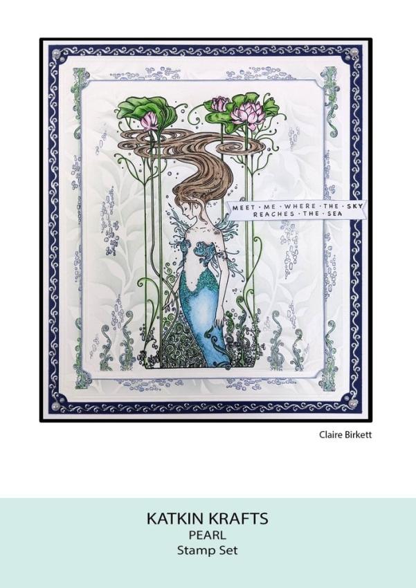 Katkin Krafts - Stempelset "Pearl" Clear Stamps