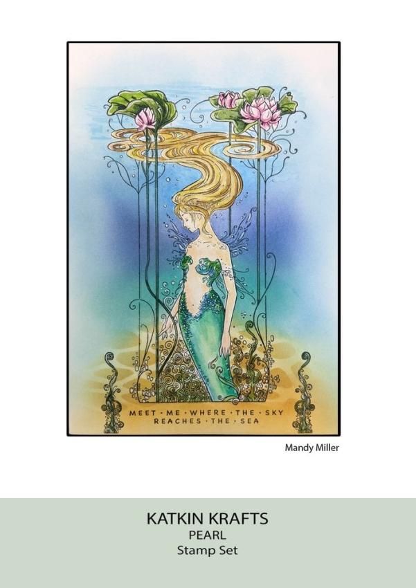 Katkin Krafts - Stempelset "Pearl" Clear Stamps
