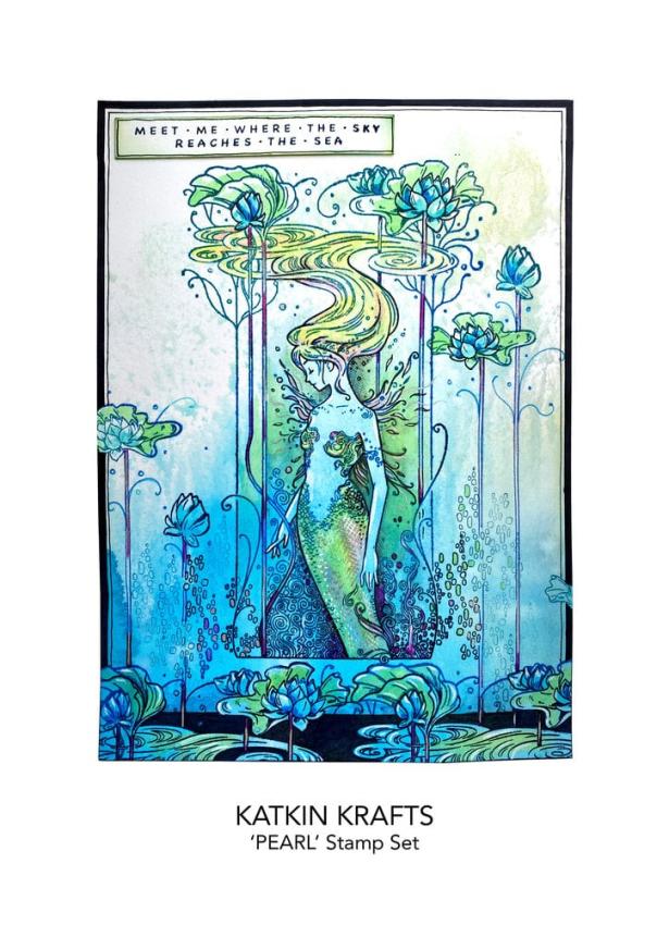 Katkin Krafts - Stempelset "Pearl" Clear Stamps