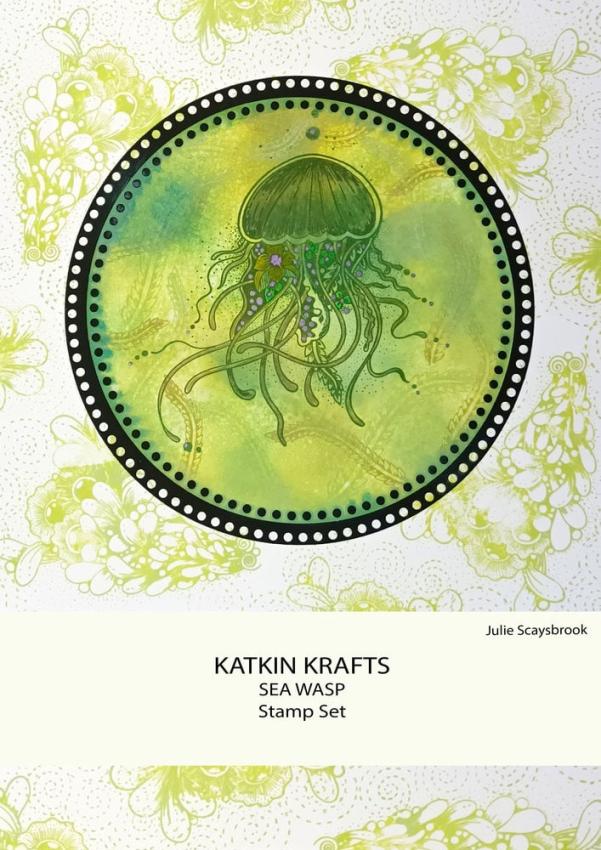 Katkin Krafts - Stempelset "Sea Wasp" Clear Stamps