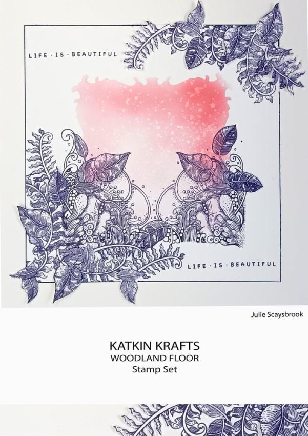 Katkin Krafts - Stempelset "Woodland Floor" Clear Stamps