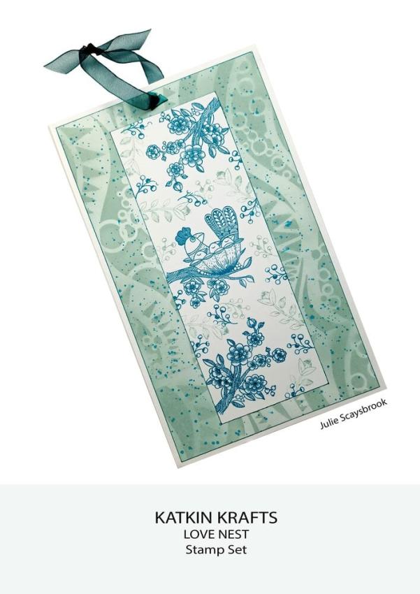 Katkin Krafts - Stempelset "Love Nest" Clear Stamps