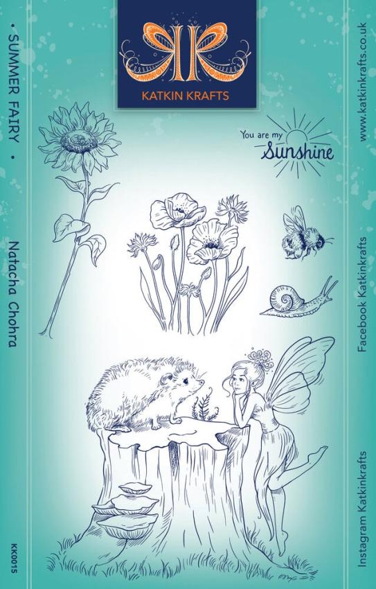 Katkin Krafts - Stempelset "Summer Fairy" Clear Stamps