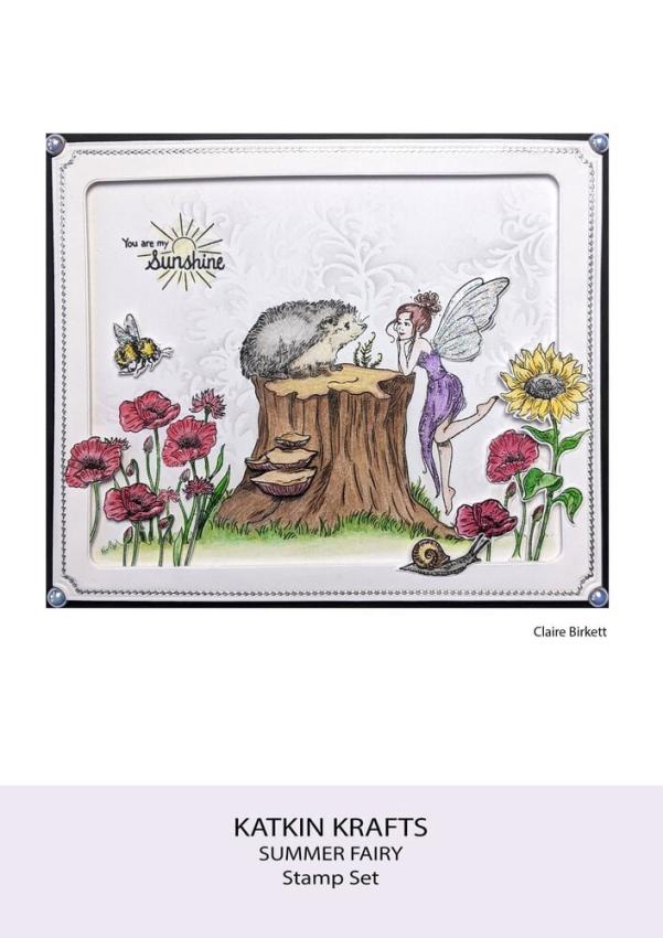 Katkin Krafts - Stempelset "Summer Fairy" Clear Stamps