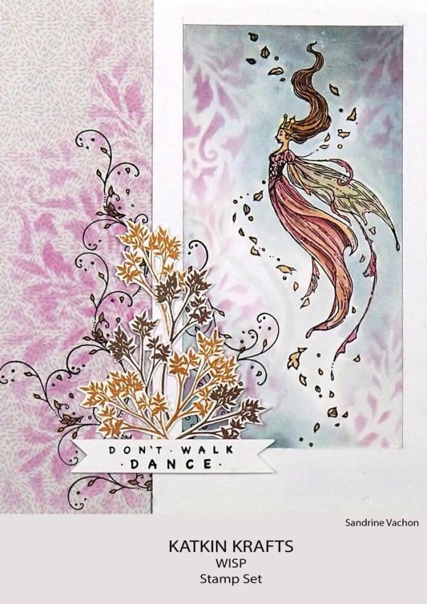 Katkin Krafts - Stempelset "Wisp" Clear Stamps