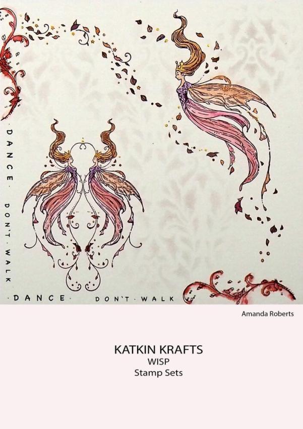 Katkin Krafts - Stempelset "Wisp" Clear Stamps