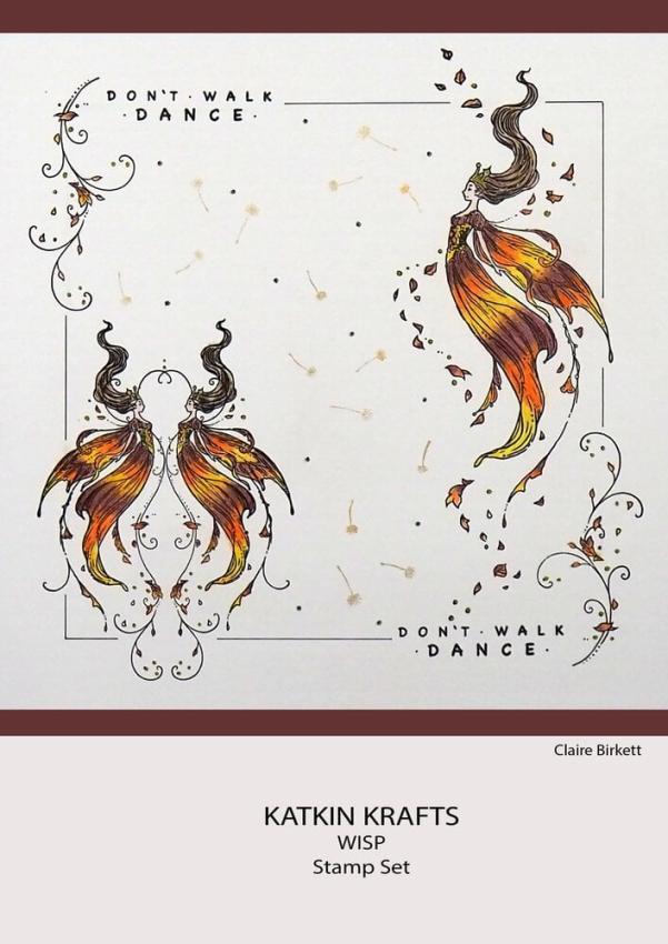 Katkin Krafts - Stempelset "Wisp" Clear Stamps
