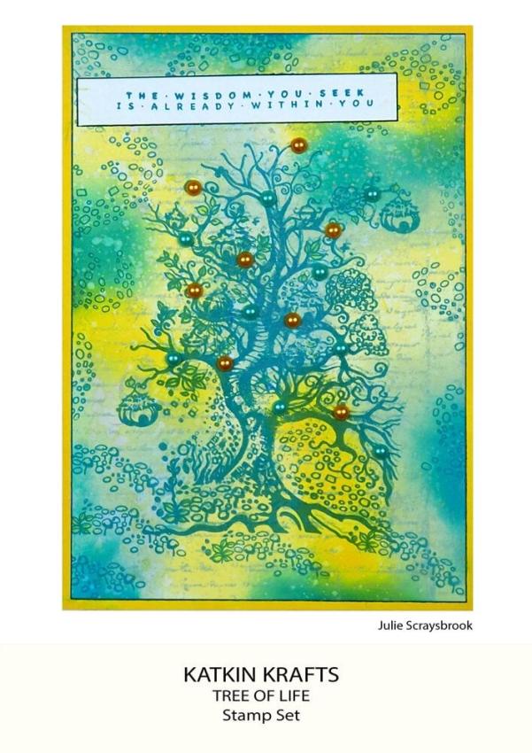 Katkin Krafts - Stempelset "Tree Of Life" Clear Stamps