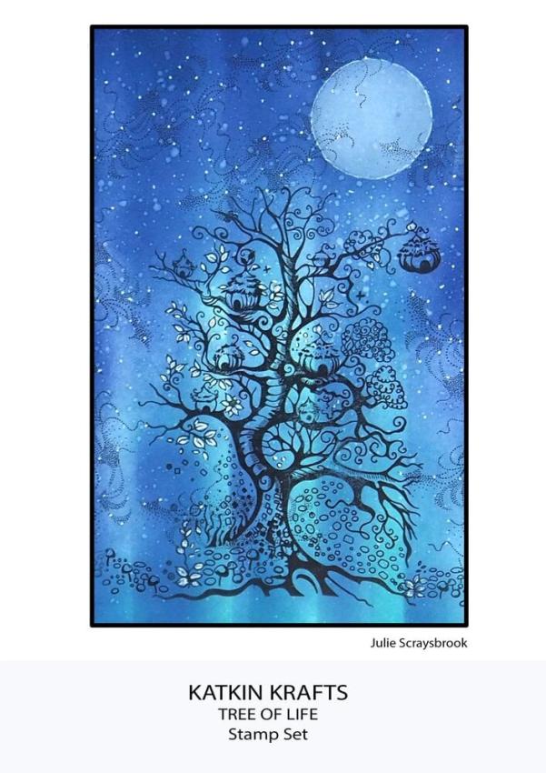 Katkin Krafts - Stempelset "Tree Of Life" Clear Stamps