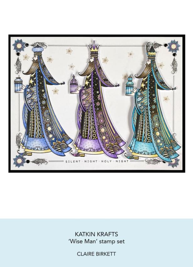 Katkin Krafts - Stempelset "Wise Man" Clear Stamps