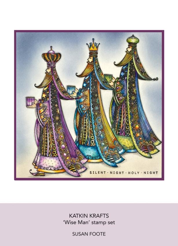 Katkin Krafts - Stempelset "Wise Man" Clear Stamps