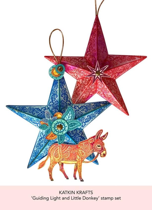 Katkin Krafts - Stempelset "Little Donkey" Clear Stamps