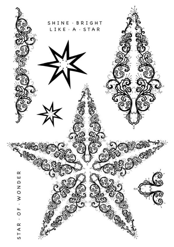 Katkin Krafts - Stempelset "Guiding Light" Clear Stamps