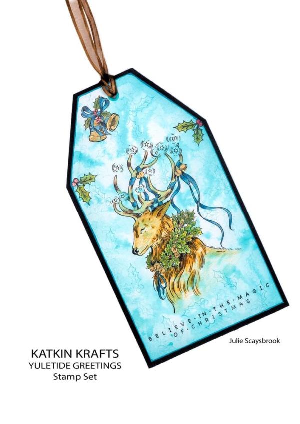 Katkin Krafts - Stempelset "Yuletide Greetings" Clear Stamps
