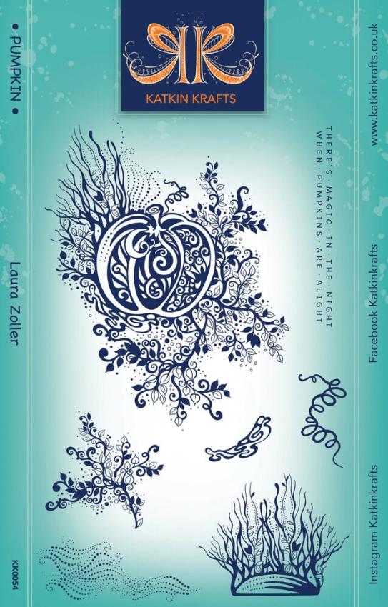 Katkin Krafts - Stempelset "Pumpkin" Clear Stamps