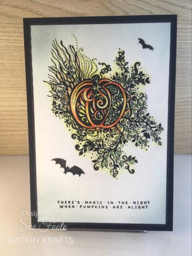 Katkin Krafts - Stempelset "Pumpkin" Clear Stamps