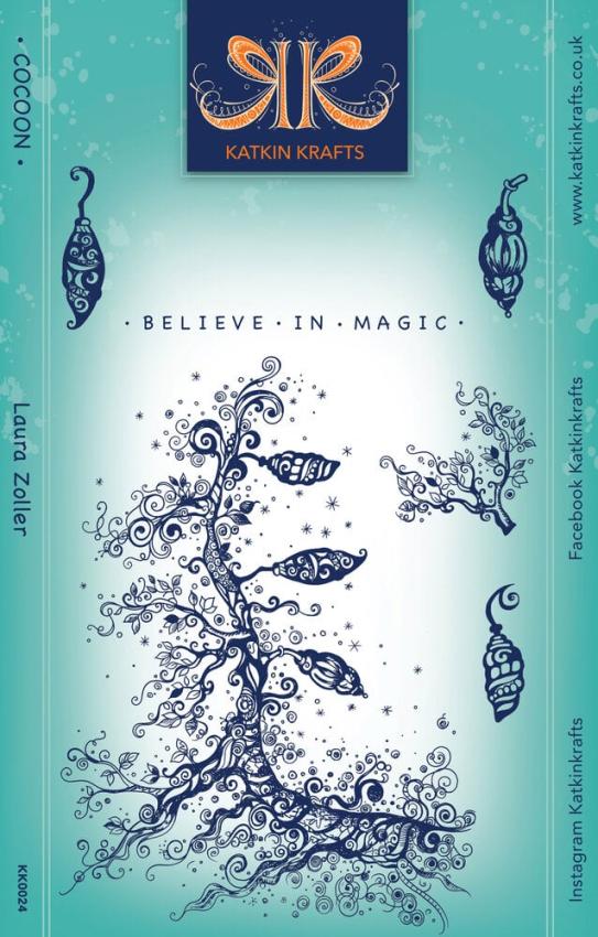 Katkin Krafts - Stempelset "Cocoon" Clear Stamps