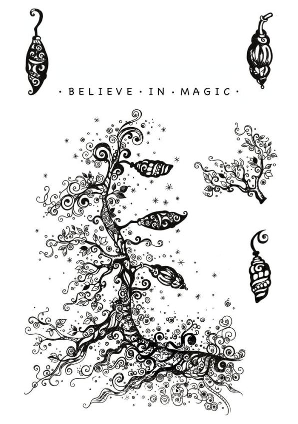 Katkin Krafts - Stempelset "Cocoon" Clear Stamps