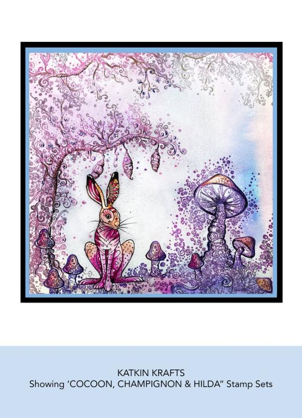 Katkin Krafts - Stempelset "Cocoon" Clear Stamps