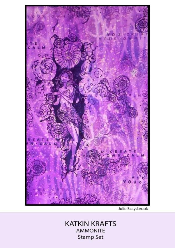 Katkin Krafts - Stempelset "Ammonite" Clear Stamps