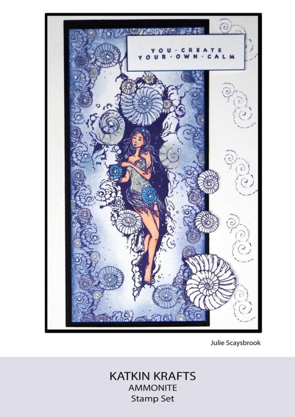 Katkin Krafts - Stempelset "Ammonite" Clear Stamps