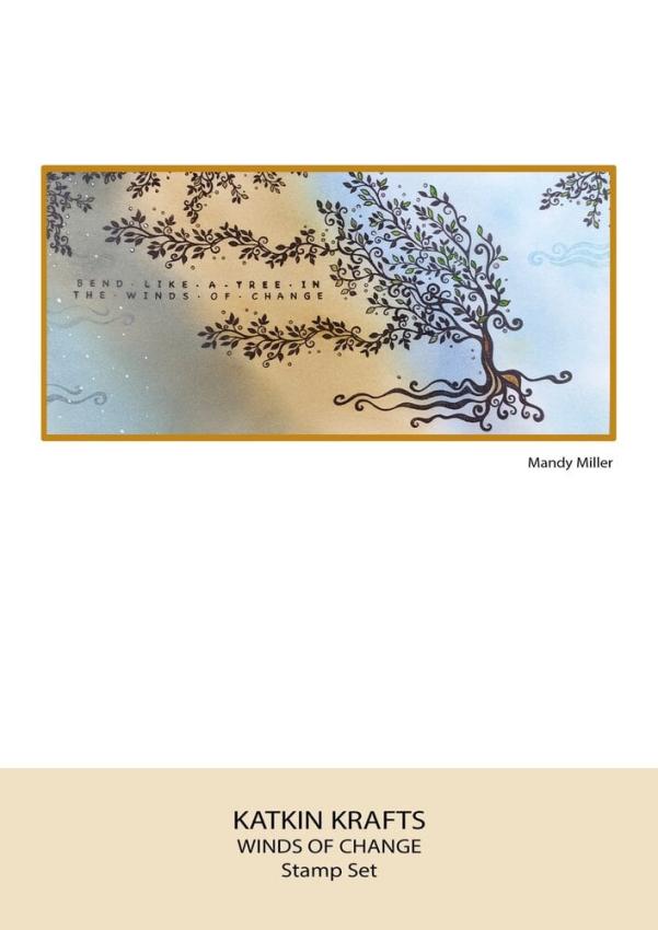 Katkin Krafts - Stempelset "Winds Of Change" Clear Stamps