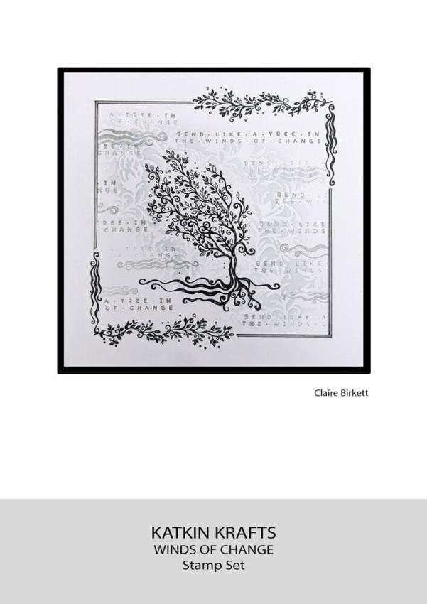 Katkin Krafts - Stempelset "Winds Of Change" Clear Stamps