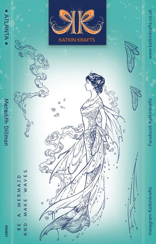 Katkin Krafts - Stempelset "Atlanta" Clear Stamps