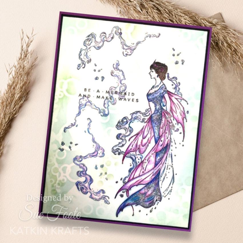 Katkin Krafts - Stempelset "Atlanta" Clear Stamps