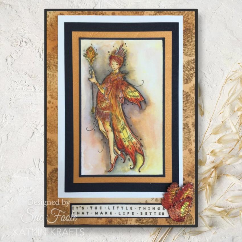 Katkin Krafts - Stempelset "Pine Cone" Clear Stamps