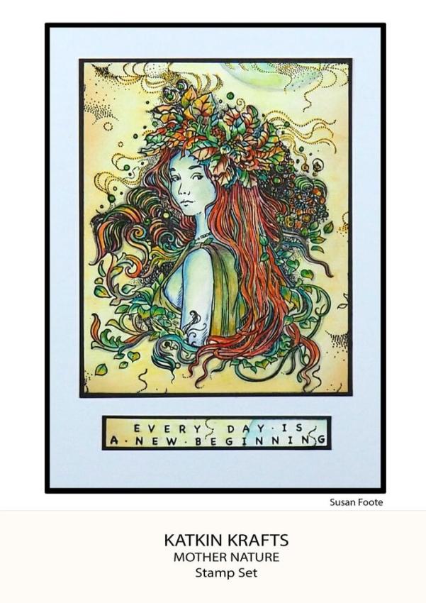 Katkin Krafts - Stempelset "Mother Nature" Clear Stamps