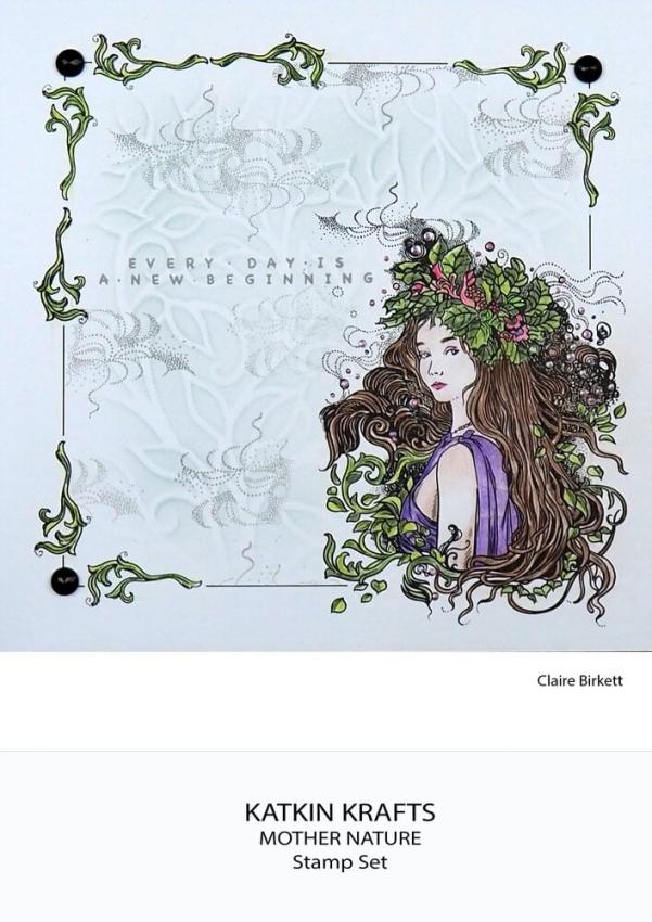 Katkin Krafts - Stempelset "Mother Nature" Clear Stamps