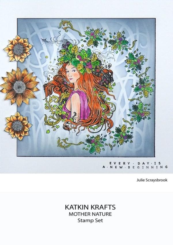 Katkin Krafts - Stempelset "Mother Nature" Clear Stamps