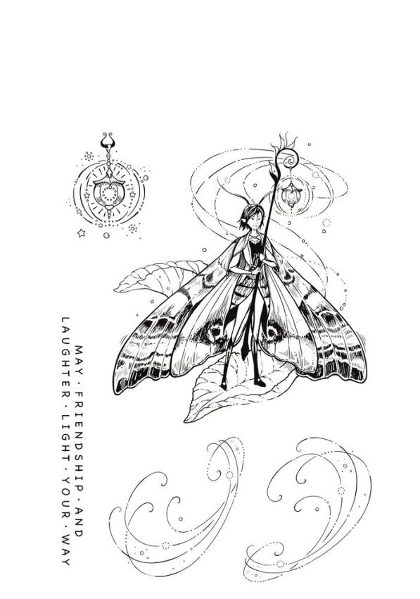 Katkin Krafts - Stempelset "Sphinx" Clear Stamps