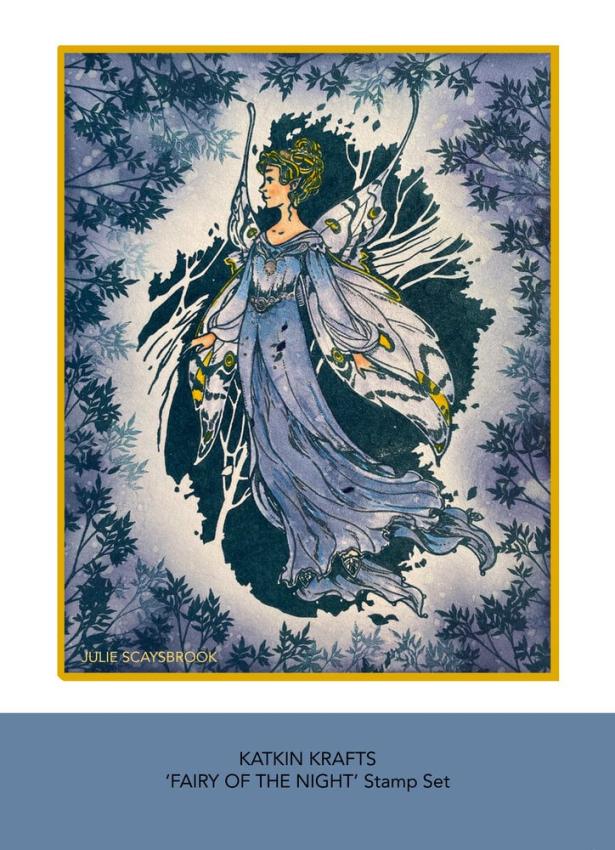 Katkin Krafts - Stempelset "Fairy Of the Night" Clear Stamps