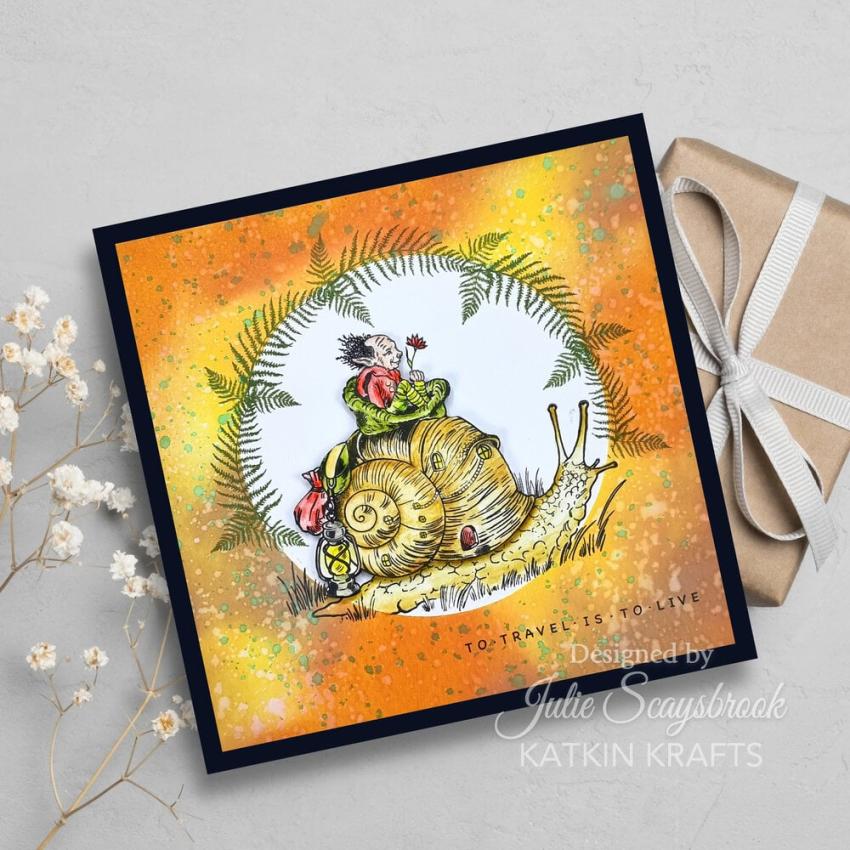 Katkin Krafts - Stempelset "Albert & Stanley" Clear Stamps