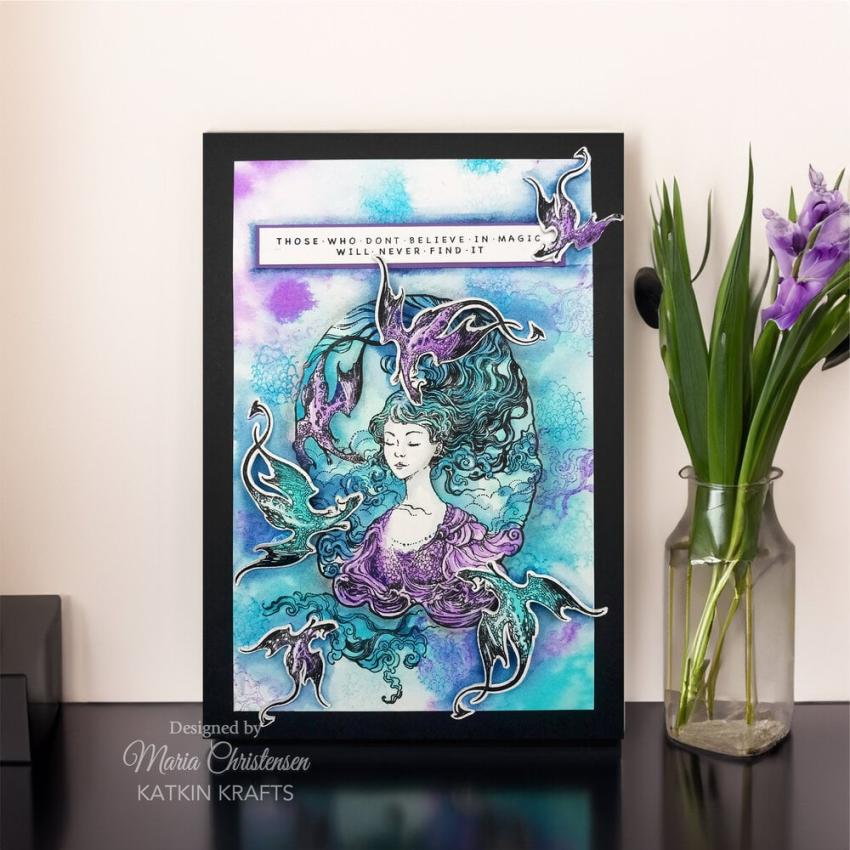 Katkin Krafts - Stempelset "Dragon's Breath" Clear Stamps