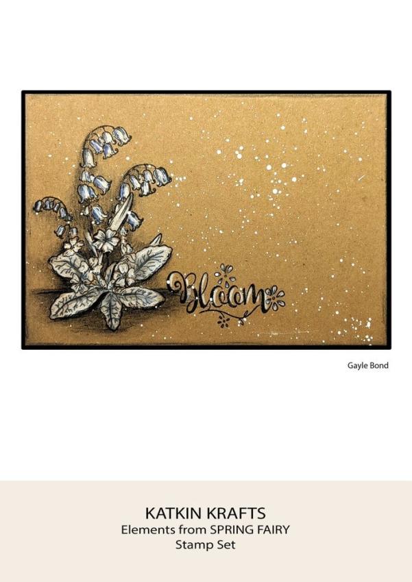 Katkin Krafts - Stempelset "Spring Fairy" Clear Stamps