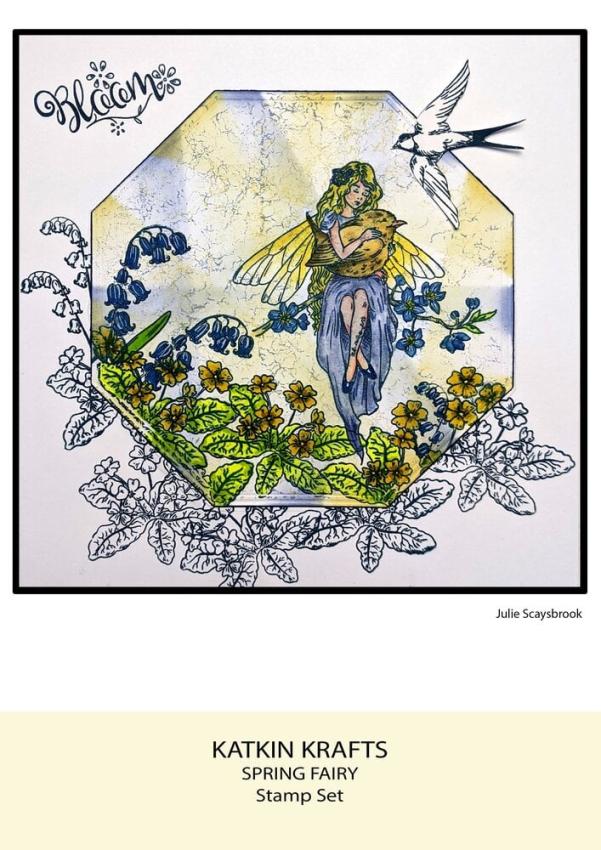 Katkin Krafts - Stempelset "Spring Fairy" Clear Stamps