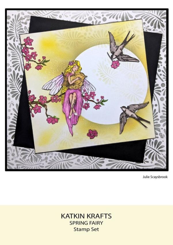 Katkin Krafts - Stempelset "Spring Fairy" Clear Stamps