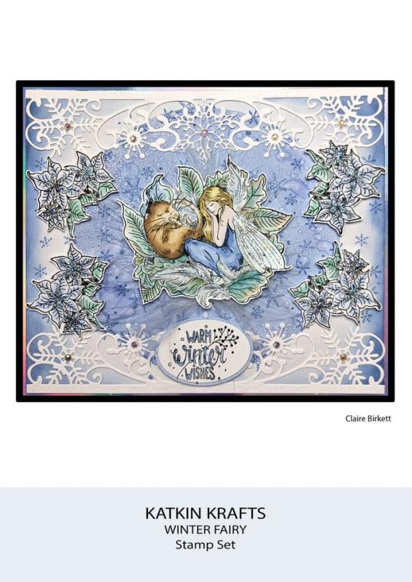 Katkin Krafts - Stempelset "Winter Fairy" Clear Stamps