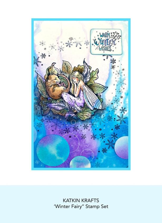 Katkin Krafts - Stempelset "Winter Fairy" Clear Stamps