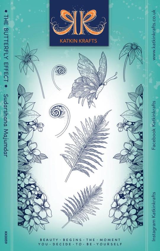 Katkin Krafts - Stempelset "The Butterfly Effect" Clear Stamps