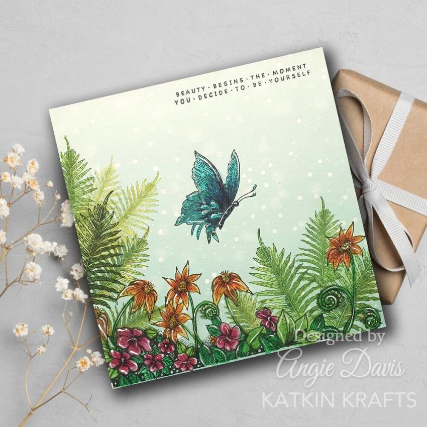 Katkin Krafts - Stempelset "The Butterfly Effect" Clear Stamps