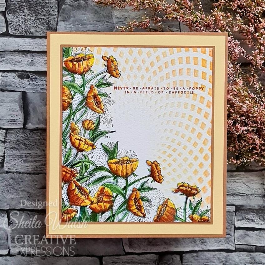 Katkin Krafts - Stempelset "Poppy Power" Clear Stamps