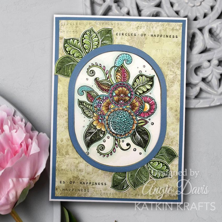 Katkin Krafts - Stempelset "Circles Of Happiness" Clear Stamps